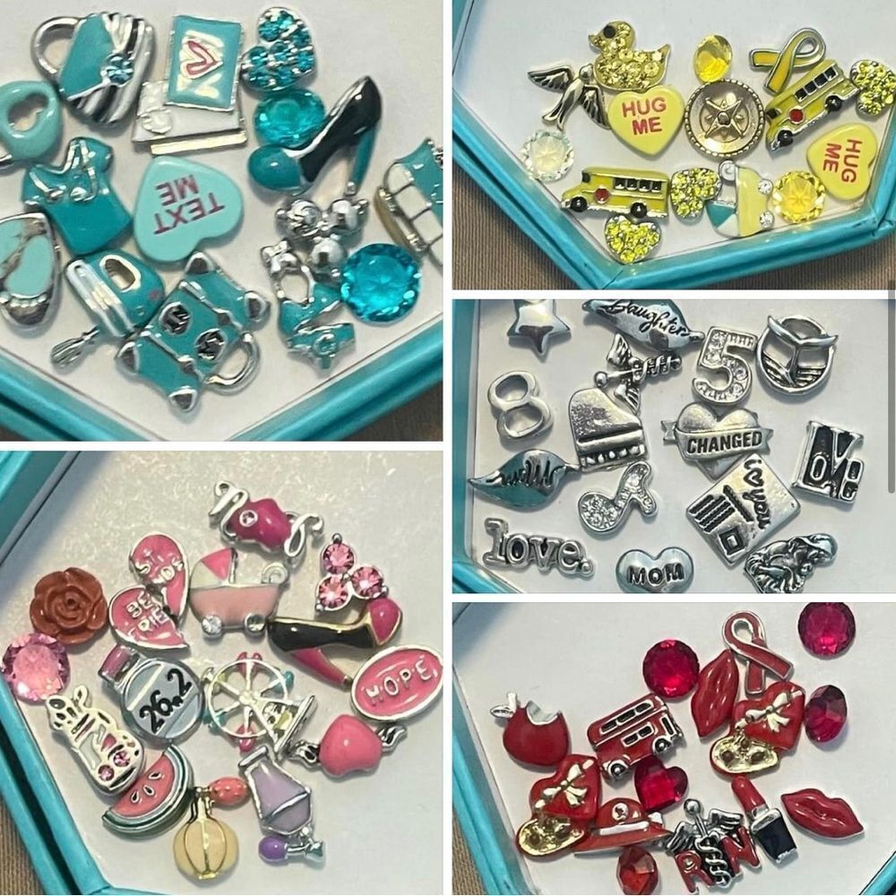 Lot of 75 Assorted Origami Owl Charms - FREE SHIPPING